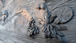 Cách đắp hoa lá cỏ đẹp | cách đắp tranh phù điêu phong cảnh đẹp